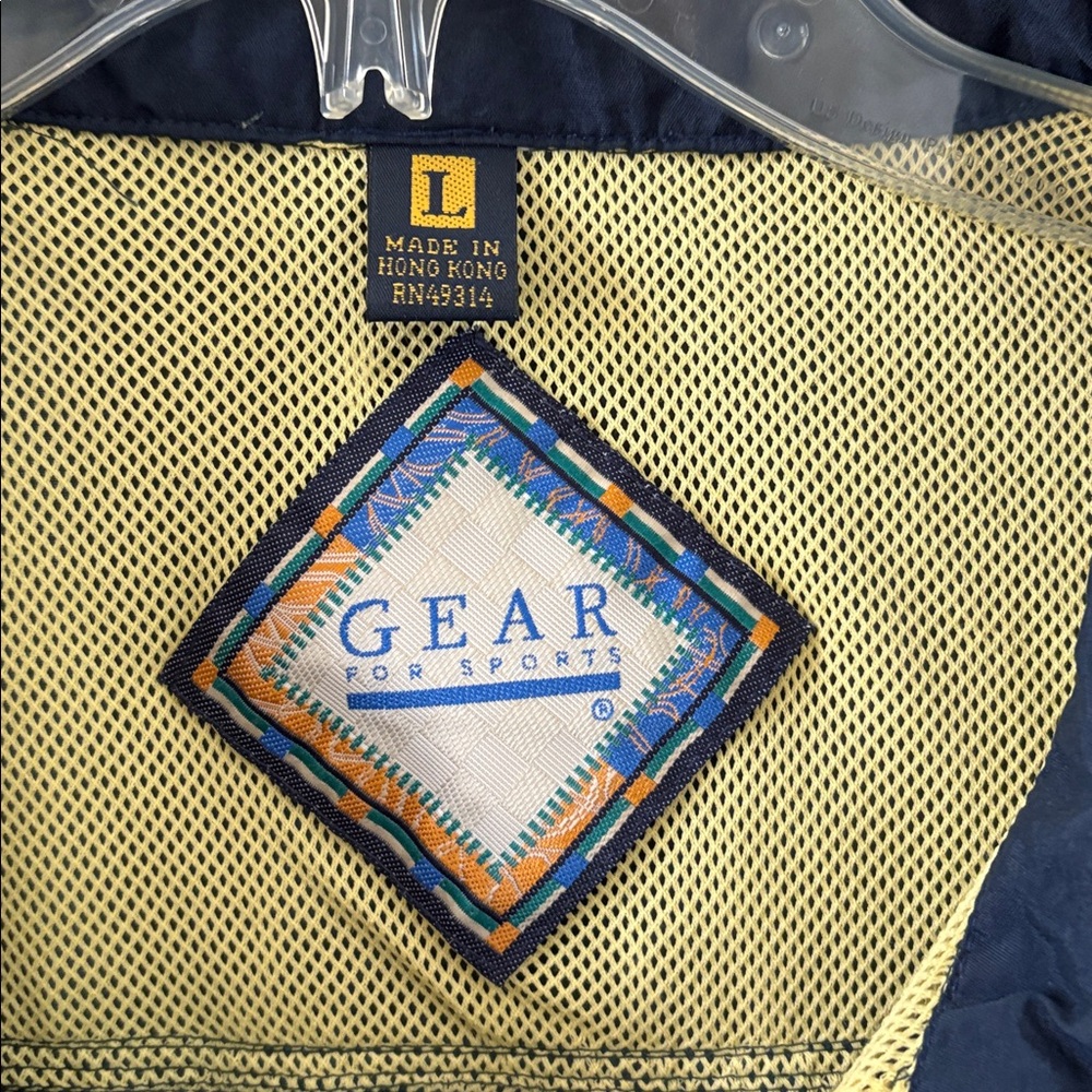 *Gear For Sports Dark Green Half-Zip Windbreaker Pullover Rain Jacket Sports - Picture 4 of 14